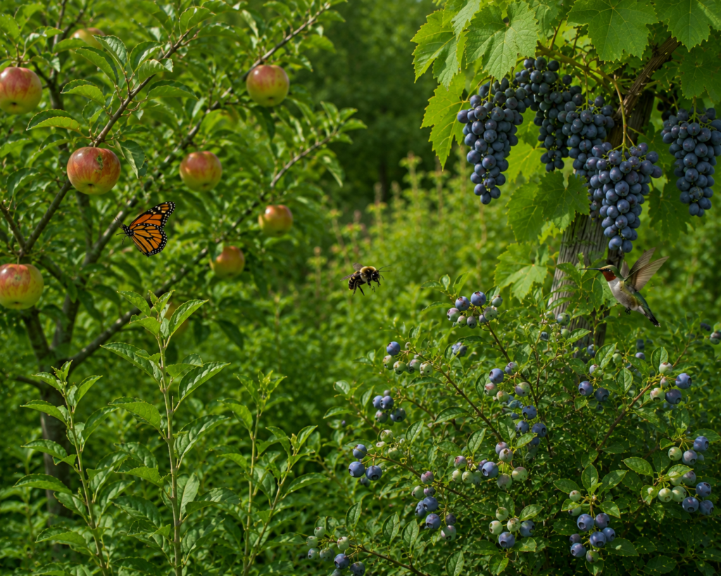 Native fruit-bearing plants
