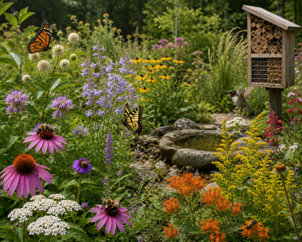 Pollinator nest sites